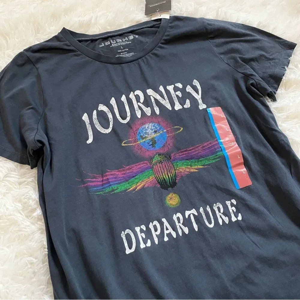 Journey Graphic Black Tee - Short Sleeve - Picture 2 of 4